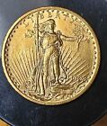 1908 Gold Usa Double Eagle $20 St. Gaudens Double Eagle No Motto Coin