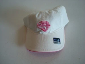 JACKSONVILLE JAGUARS PINK  BEACH GOLF  strapback DEADSTOCK HAT CAP VINTAGE P5 - Picture 1 of 2