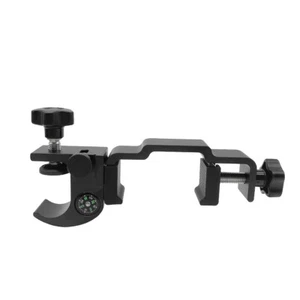 NEW Corrosion-Resistant GPS Pole Clamp With Compass Open Data Collector Cradle - Picture 1 of 5
