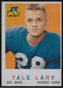 1959 Topps #131 Yale Lary Detroit Lions Near Mint! - Picture 1 of 2