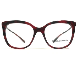 Dolce & Gabbana Eyeglasses Frames DG3259 2889 Black Red Tortoise Gray 53-17-140 - Picture 1 of 12
