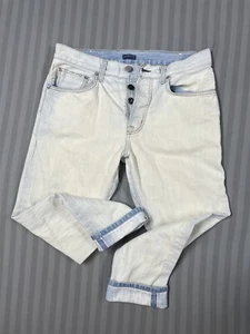 Jacob Davis 915 Garcia Crop Cotton Wash Denim Jeans 32x25 Made In USA - Bild 1 von 23