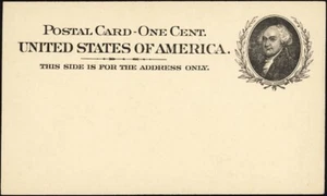 U.S. 1898. Post Card UX15, Mint - Picture 1 of 1