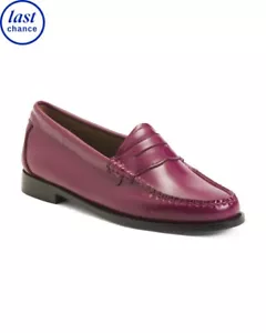 G.H. Bass Originals Whitney Candy Pink Weejuns NIB Loafers Shoes Women's US 5M! - Picture 1 of 4