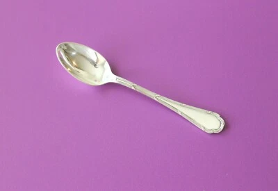 ONE Ercuis TRIANON colher de café prata 5 3/4" (cruzes rubanas) colher de chá - Imagem 1 de 4