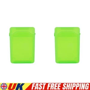 3.5 Inch IDE SATA HDD Hard Drive Disk Storage Box Plastic HDD Caddy Case(Green) - Afbeelding 1 van 12