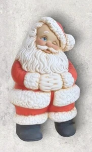 Retro Weihnachtsmann bemaltfertig unbemalt Keramik Biskuit  - Bild 1 von 1