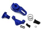 Treal Hobby Losi Promoto MX CNC Aluminum Servo Saver w/Spring (25T/23T) (Blue)
