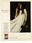 1968 Dash Laundry Detergent Pretty Girl White Night Gown Vintage Print Ad