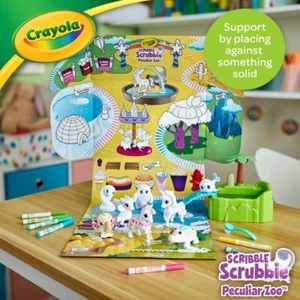 Crayola 74-7430-E-000 Washimals Peculiar Zoo Playset - Picture 1 of 11