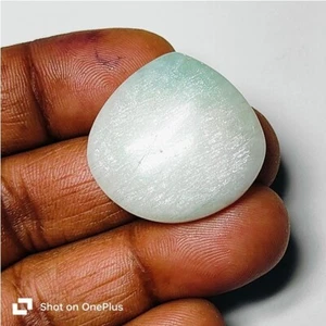 Bio Amazonite Stone Natural Amazonite Cabochon Loose Gemstone 32 Cts. ME-10017 - Picture 1 of 5