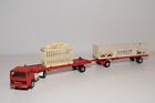 A48 1:60 SOLIDO RENAULT TURBO TRUCK + TRAILER AMAR CIRCUS EXCELLENT CONDITION