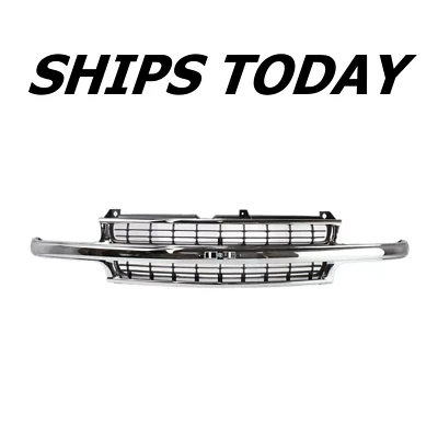 NEW Front Grille For 1999-2002 Silverado 2000-2006 Tahoe Suburban - Image 1 of 4