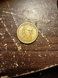 *Vintage JOHN ADAMS 2nd President 1797-1801 - $1 DOLLAR COIN - Picture 1 of 1
