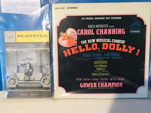Extrem seltener Fund��: ORIGINAL BROADWAY HELLO DOLLY Vinyl & passende SPIELRECHNUNG - Bild 1 von 11