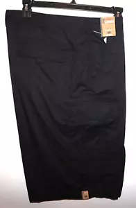 BIG Man Utility Cargo Shorts 48 W Classic Fit Stretch Black Roundtree Yorke NWT - Picture 1 of 4