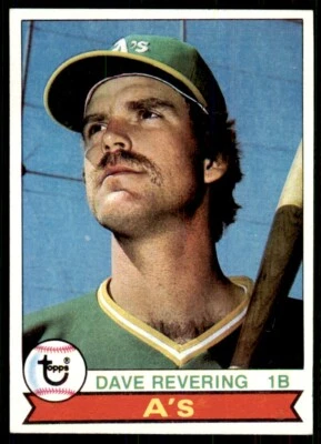 1979 Topps Dave Revering Baseball Cards #224 - Image 1 of 2