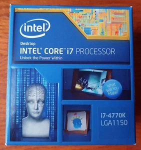 Intel Core i7-4770K, SR147, 3.5GHz, SR147, Quad-Core Processor BOXED + HEATSINK - Picture 1 of 10
