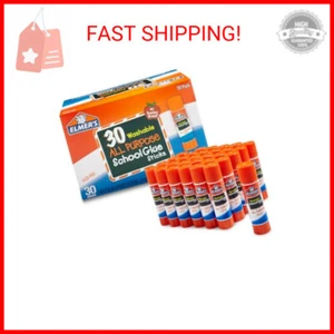 Elmer's All Purpose School Glue Sticks Washable 7 Grams 30 Count - Picture 1 of 2