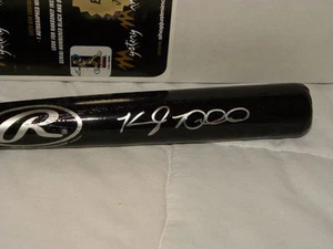 KYLE DRABEK Just Minors Mystery AUTOGRAPH Black Mini Bat #6/50 FEBRUARY 23, 2007 - Picture 1 of 6