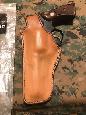 NOS Safariland Model 29 Holster S&W 4" K Frame Fully Lined LH - Image 1 of 4