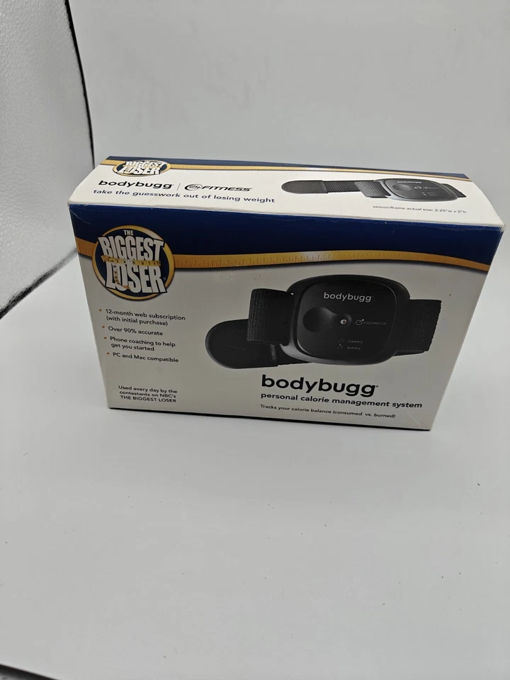 Nuevo sistema de seguimiento de actividad personal de gestión de calorías Biggest Loser Bodybugg Foto 1 de 4