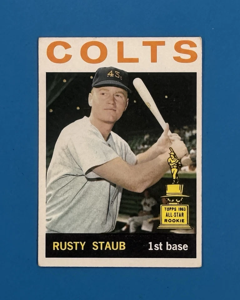 1964 Topps Rookie All Star Rusty Staub Foto 1 de 2