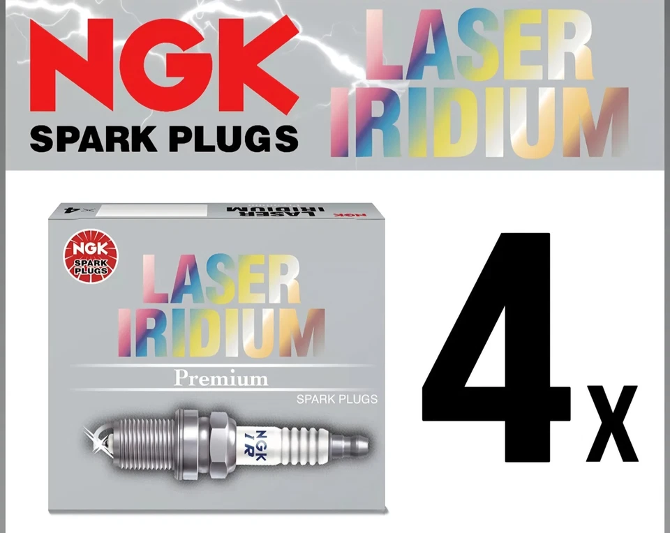 OEM LASER IRIDIUM SPARK PLUGS FOR HONDA CIVIC FR-V CR-V 2005-2017 NGK IZFR6K-11S - Image 1 of 1