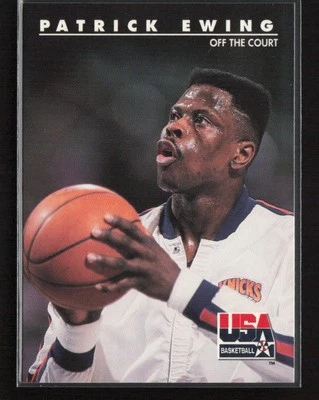 1992 SkyBox USA #23 Patrick Ewing USA Near Mint or Better - Image 1 of 2