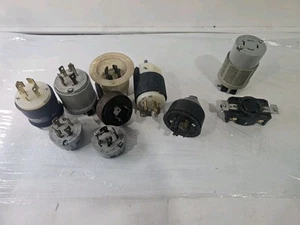 Hubbell Turn Twist-Lock verriegelnder Stecker & Buchse - großer Posten - Bild 1 von 5