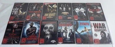 12 Horror Filme auf DVD - FSK 18 - Sammlung Konvolut - Neu & Ovp