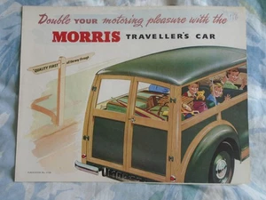 Morris Traveller's Car brochure Apr 1953 UK market ref 522 - Picture 1 of 2