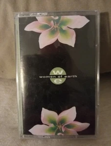 SEALED RARE Women Of Earth CASSETTE TAPE Cyndi Lauper Bangles Aretha Franklin - Picture 1 of 4