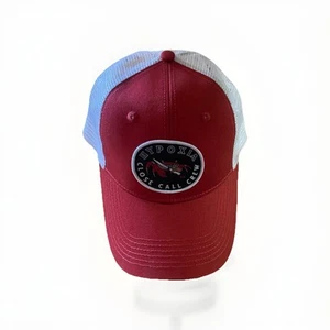 Hypoxia Close Call Crew Hat Trucker Hat Adj. Cap Red/White New W/O Tags - Picture 1 of 7