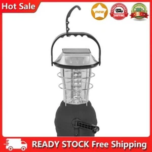 36LED Camping Light Rechargeable Portable Lanterns Hand-crank Tent Light (Black) - Imagen 1 de 11