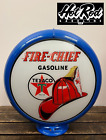 TEXACO FIRE CHIEF Reproduction 13.5" Gas Pump Globe - (Blue Body)