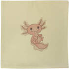 40cm x 40cm 'Cute Axolotl' Canvas Cushion Cover (CV00020091)