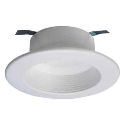 Halo RL 4 in. White Bluetooth Smart LED Recessed Ceiling Light Trim 6-Pack - Image 1 of 4