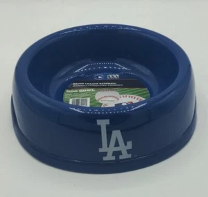 Los Angeles Dodger HAUSTIERNÄPFE Hund/Katze 7" runder Geschirr MLB LIZENZIERT Haustiere zuerst - Bild 1 von 4