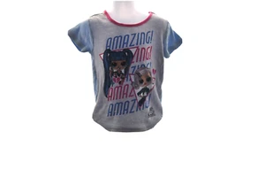 Girl's Shirt by LOL Size 6 Gray and White in color RN87652 - Picture 1 of 24