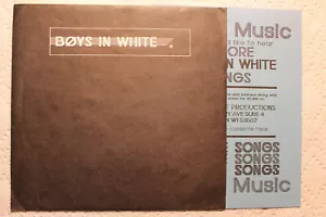 Boys In White – Help Me US orig' private 7" 1986 new wave - Imagen 1 de 1