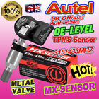 Autel TPMS MX-Sensor 315MHz 433MHz 2in1 Programmable Tire Pressure Sensor Metal