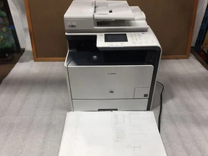 Canon imageCLASS MF729Cdw Color Laser Printer, BLK TONER DEPLETED, 25K Pg COUNT - Picture 1 of 12