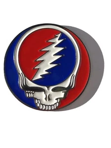 Grateful Stealie Jerry Garcia Merry Pranksters HUTNADEL Ansteckbrosche - Bild 1 von 4
