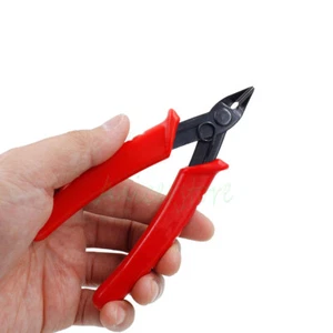 5" Diagonal Side Flush Cutter Copper Wire Cutting Cable Shears Plier Repair Fix - Picture 1 of 6