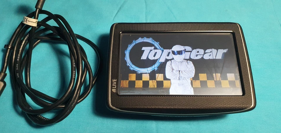 TomTom Top Gear BBC Edition Go  820 Sat Nav JEREMY CLARKSON voice ,TP Car symbol - Image 1 of 4