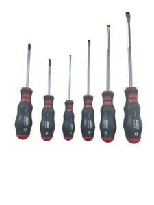 Würth Schraubendreher Satz Schraubenzieher Set 6 tlg. Zebra für Metallhandwerk - Bild 1 von 2