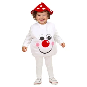 Fliegenpilz Kostüm Pilzkostüm Kinder Baby Fliegenpilzkostüm 90-104 cm 1-3 Jahre - Bild 1 von 2