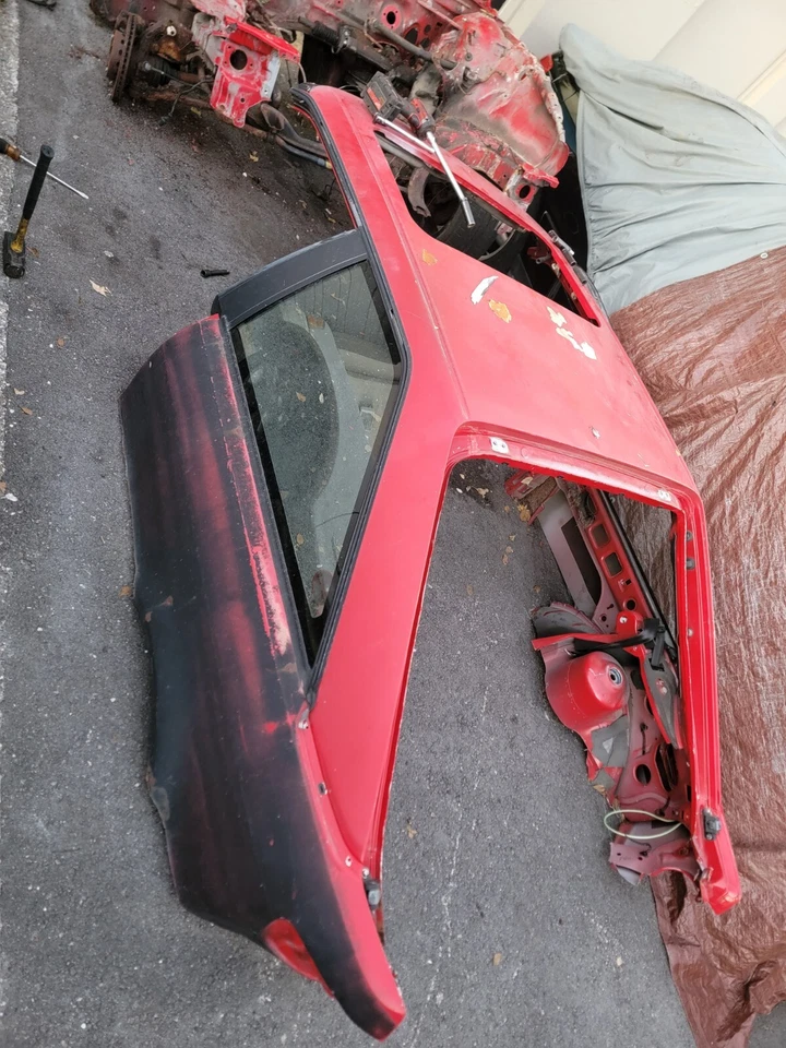 Audi Coupé Quattro B3 1990 carrocería de cuadro o piezas cortadas 80 k millas Foto 1 de 4