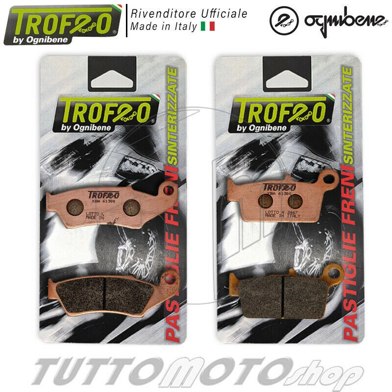 Ognibene 43022501 Pastiglie Freno Sinterrizate  Set di 2